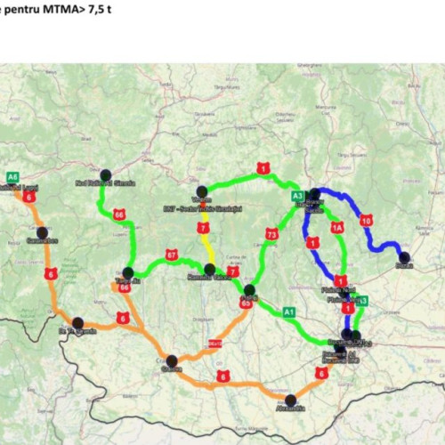 CNAIR a anunțat oficial rutele alternative Văii Oltului