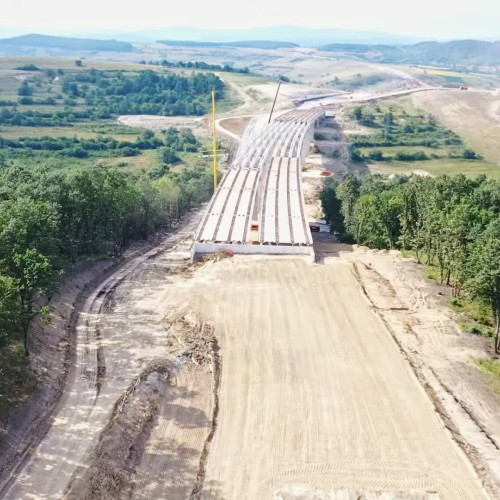 Salaj va avea peste 79 de kilometri de autostradă, cu lucrări în diverse stadii de finalizare