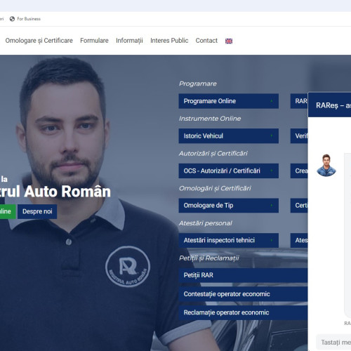 Registrul Auto Român introduce chatbot-ul RARes pentru a îmbunătăți comunicarea