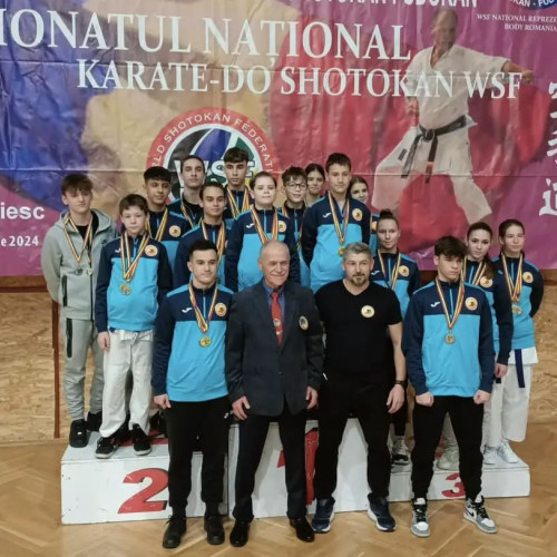 CS Dani-San Zalau strălucește la Campionatul Național de Karate Do de la Târgu Secuiesc