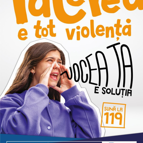 Concursul &quot;Vocea ta e soluția&quot; pentru prevenirea violenței școlare și a consumului de droguri