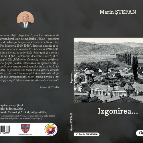 Profesorul Marin Stefan lansează volumul &quot;Izgonirea...&quot;, dedicat românilor din Sălaj