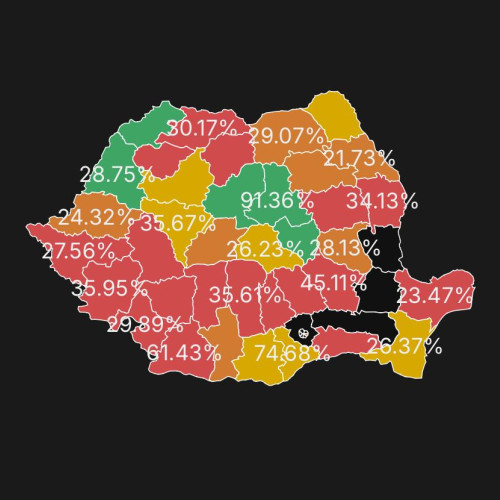 Partidul Social Democrat conduce în Sălaj, conform rezultatelor preliminare