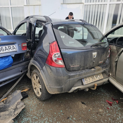 Accident de circulație la ieșirea din Zalău spre Aghireș