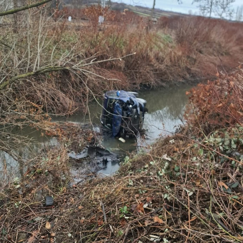 Accident rutier pe drumul național 1F în localitatea Borla