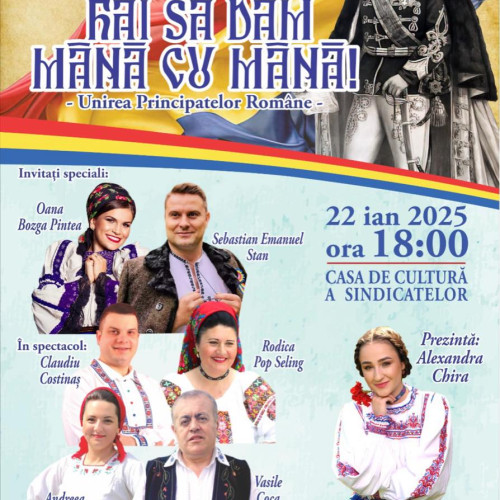 Primăria Municipiului Zalău invită la spectacolul &quot;Hai să dăm mâna cu mâna!&quot;