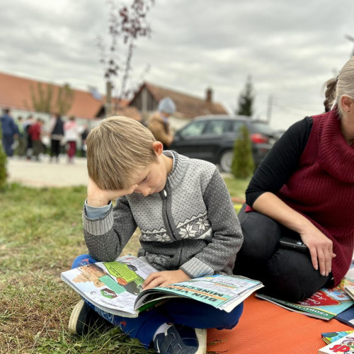 Proiect de succes al Bibliotecii Județene: "Cu cartea pe uliță