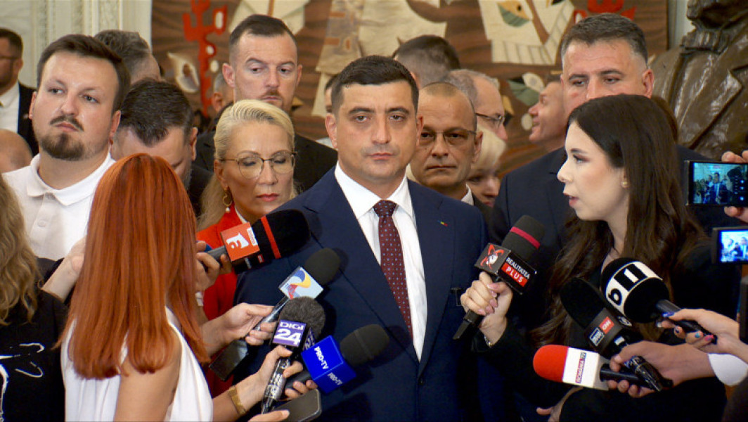George Simion critică guvernul și avertizează asupra incapacității de plată în timpul dezbaterii moțiunii de cenzură