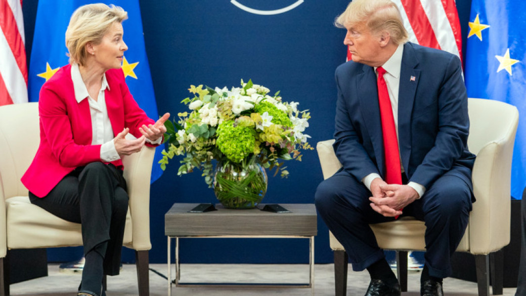 Von der Leyen și Trump au discutat întărirea sancțiunilor UE împotriva Rusiei