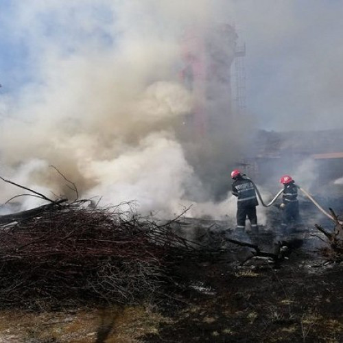 Cinci incendii în weekend în județul Sălaj