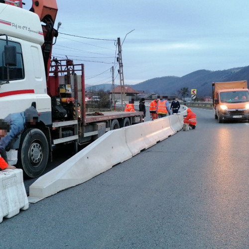 Restrânse circulația între Cluj și Oradea prin Zalău, miercuri și joi pe DN1E60