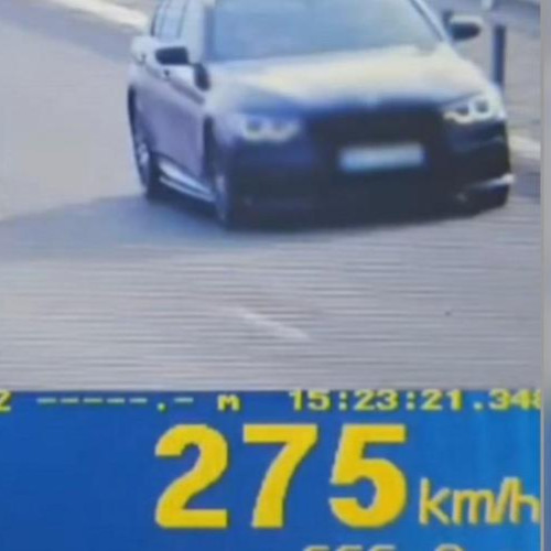 Șofer amendat pentru 275 km/h în Brașov!