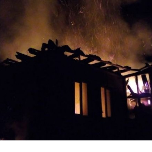 Incendiu devastator în Baica - Familie fără agoniseală