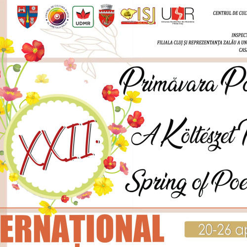 22-a ediție a Festivalului "Primăvara Poeziei" se desfășoară între 20-26 aprilie