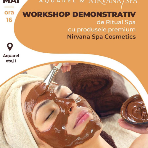 Workshop demonstrativ de Ritual Spa cu Mihaela Pascal, campioana națională la masaj facial 2023