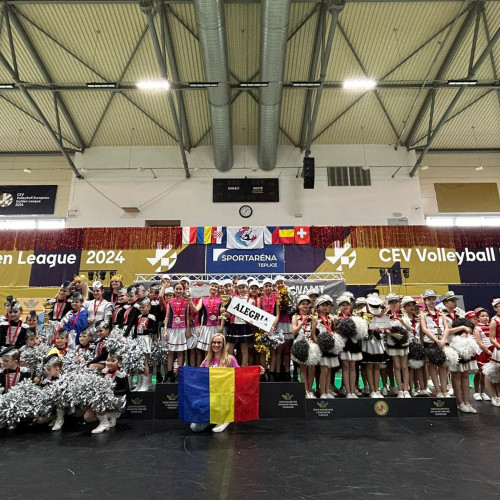 Majoretele de la Clubul Sportiv Alegria Zalău Strălucesc la Campionatul European de Majorete din Cehia